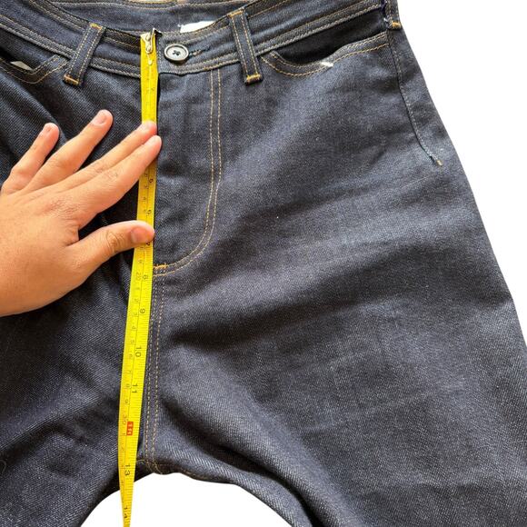 G. Label by goop Le Goop Jean Dark Wash Womens Size 6 Flare Wide Leg - Picture 6 of 8